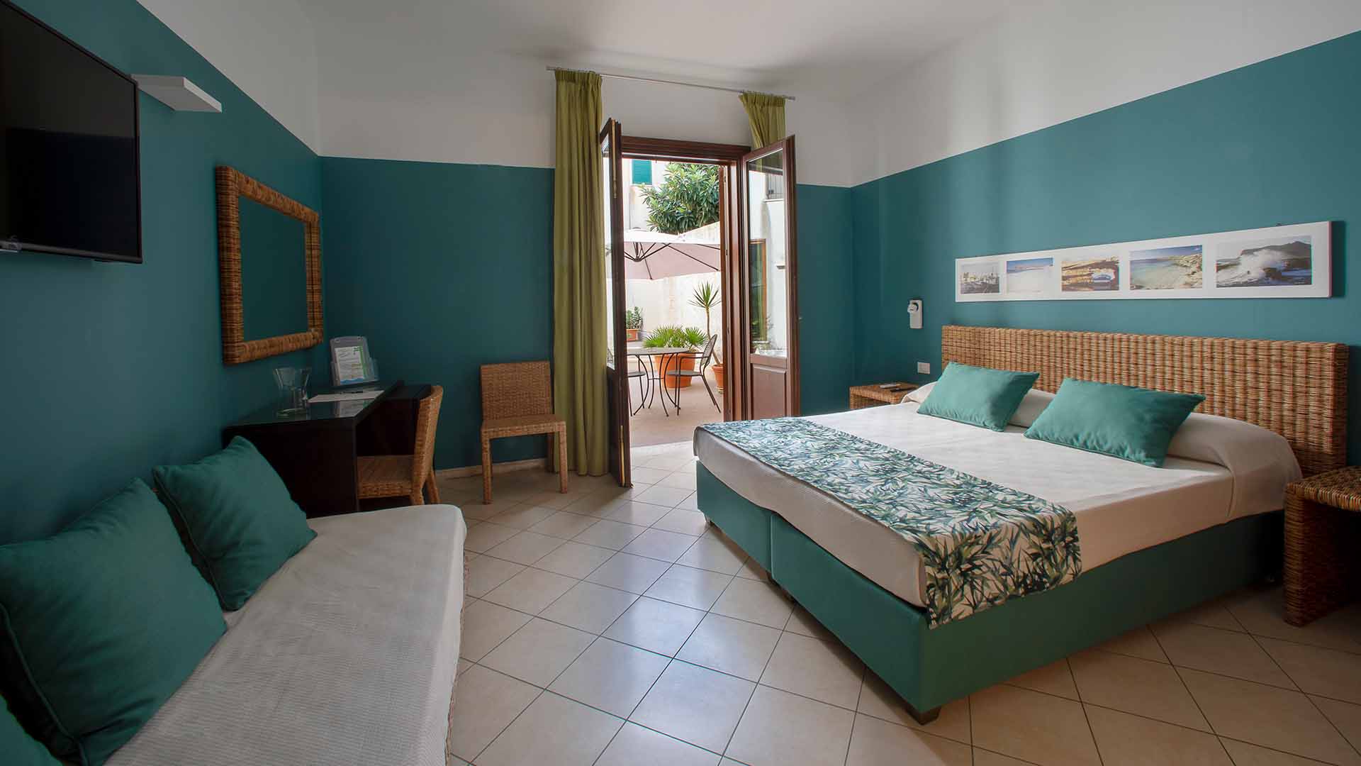 Camera Tripla hotel Favignana Insula Hotel Favignana TP